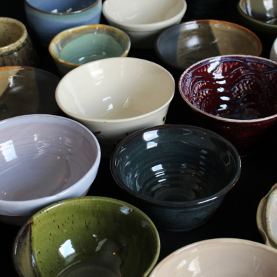 Pottery Bowls Table