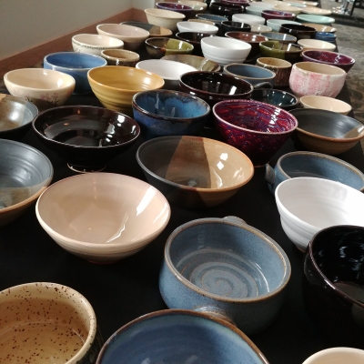 Pottery Bowls Table