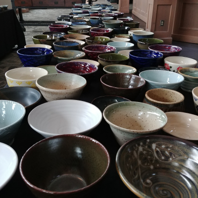Pottery Bowls Table