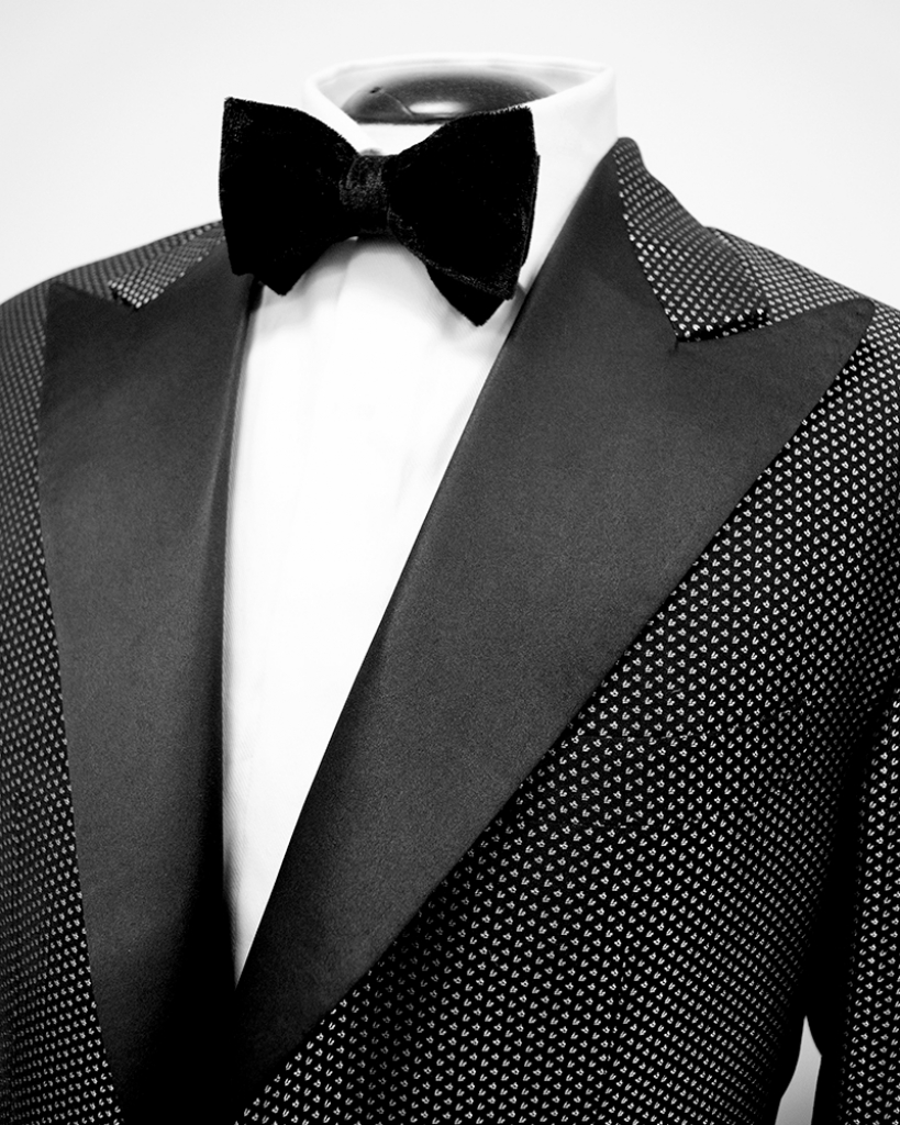 Bruce Buffer, UFC Announcer Wears King & Bay Smoking Jackets