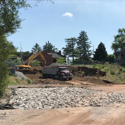 May 28, 2018 - Construction