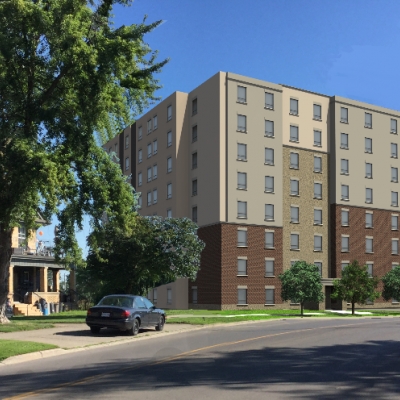 Development Rendering from Front