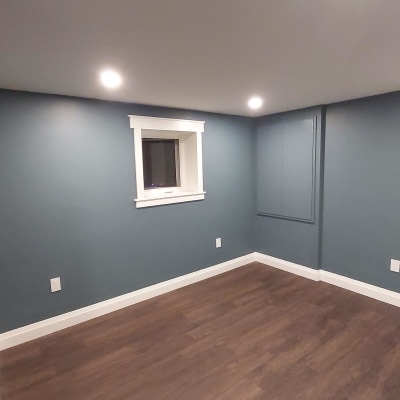 Finished basement