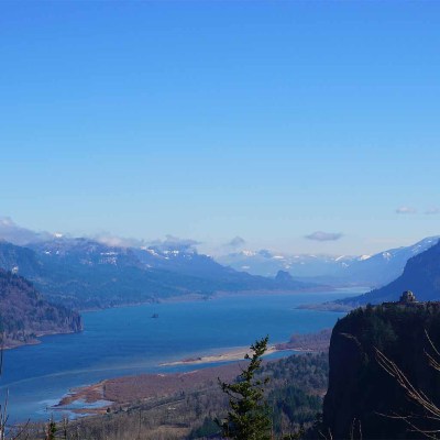 The View From Crown Point State Scenic Corridor