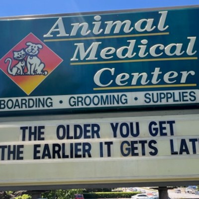 Animal Medical Center of Cumming Funny Sign